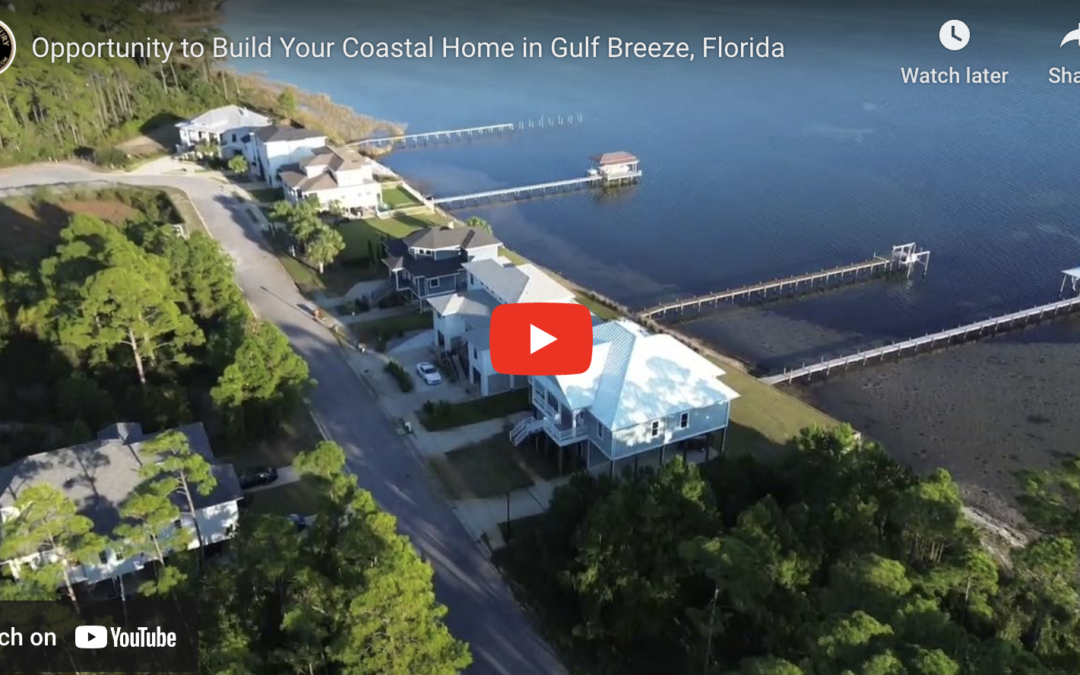 WATERFRONT LOT FOR SALE IN GULF BREEZE, FLORIDA